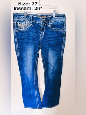 Rock Revival Straight Leg Women’s Jeans in Blue